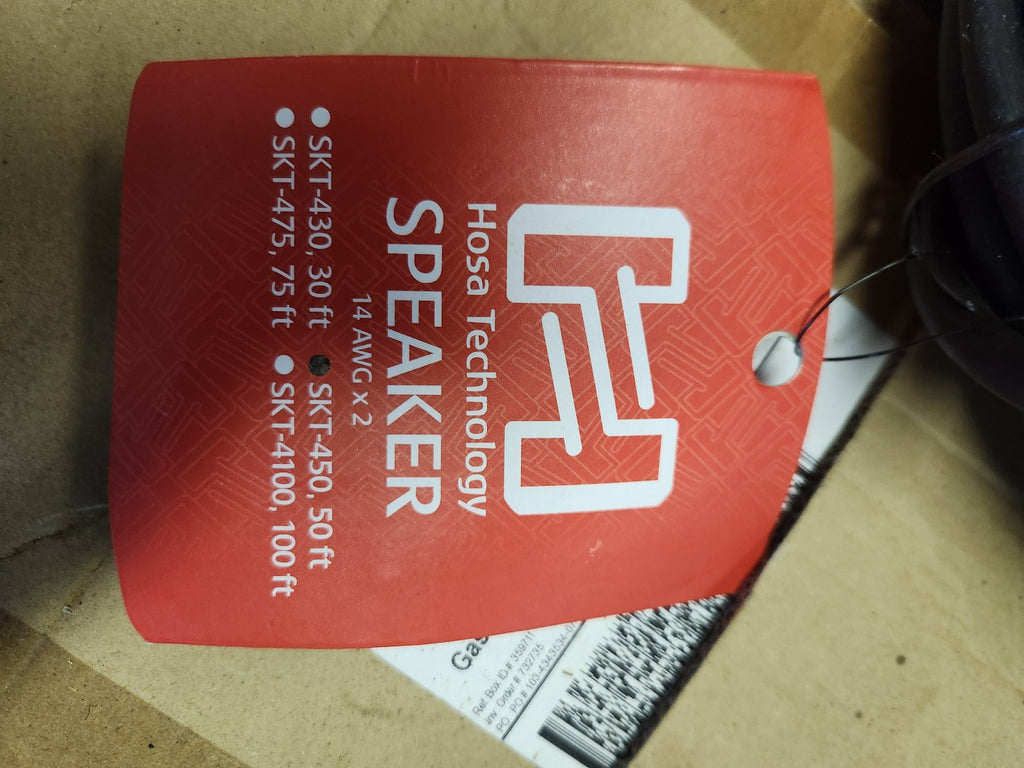 Hosa - SKT-450 - Speakon to Speakon Speaker Cable 14 Gauge - 50 ft.